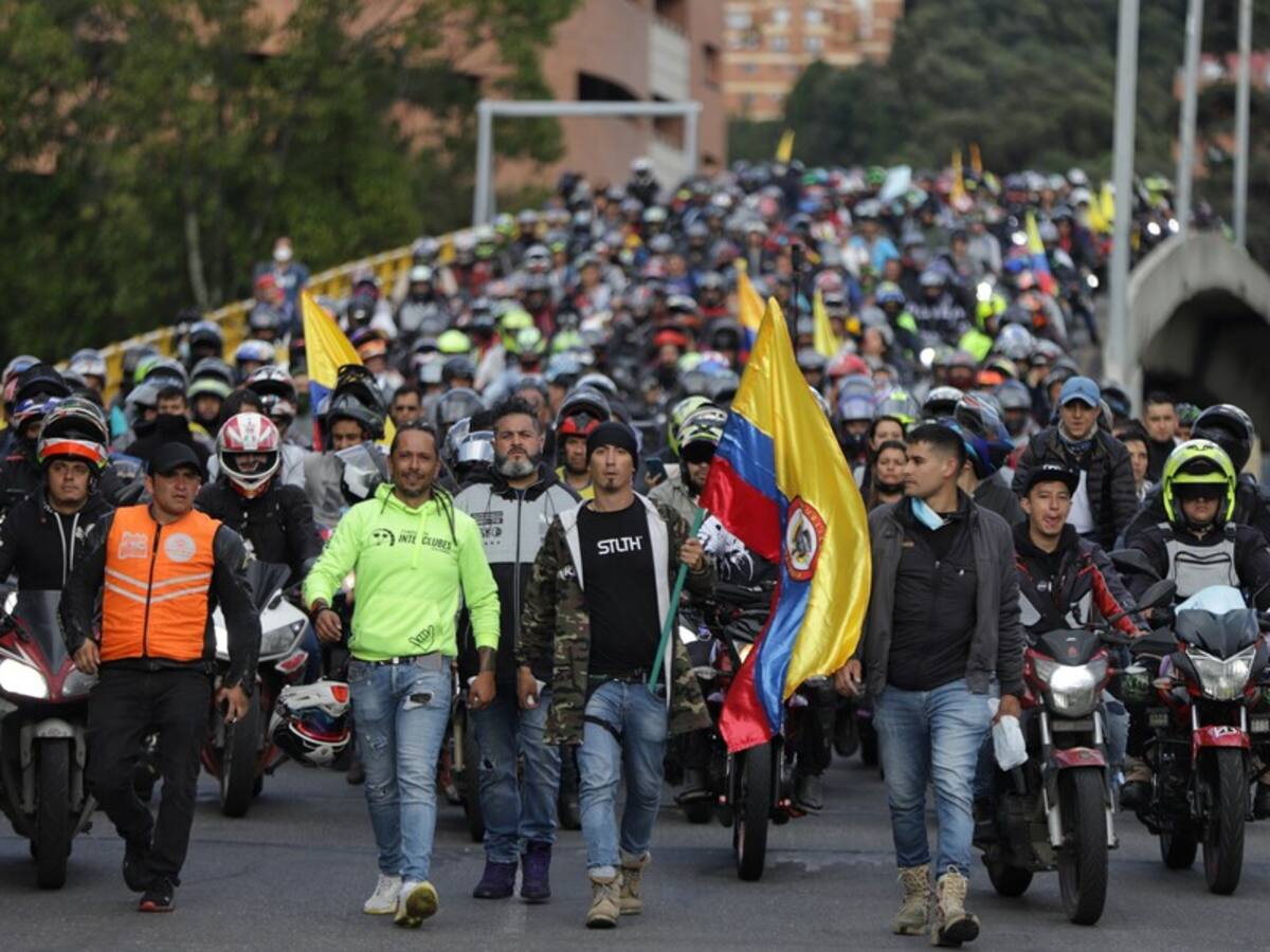 Motociclistas alistan manifestaciones en Bogotá este 12 de octubre: vías y razones