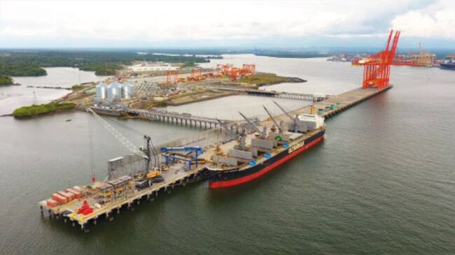 La Supertransporte ordenó a la Sociedad Puerto Industrial Aguadulce S.A. que, de forma inmediata, adopte medidas para asegurar la debida prestación del servicio público portuario. Foto: Agencia Nacional de Infraestructura (ANI)