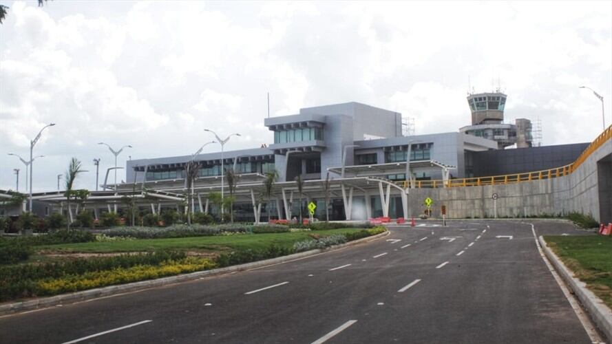 Aeropuerto Ernesto Cortissoz de Barranquilla. Foto: Cortesía.
