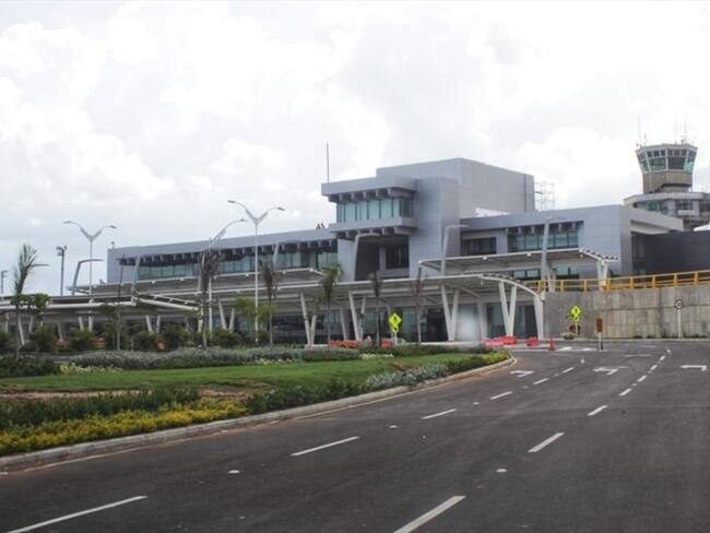 Aeropuerto Ernesto Cortissoz de Barranquilla. Foto: Cortesía.
