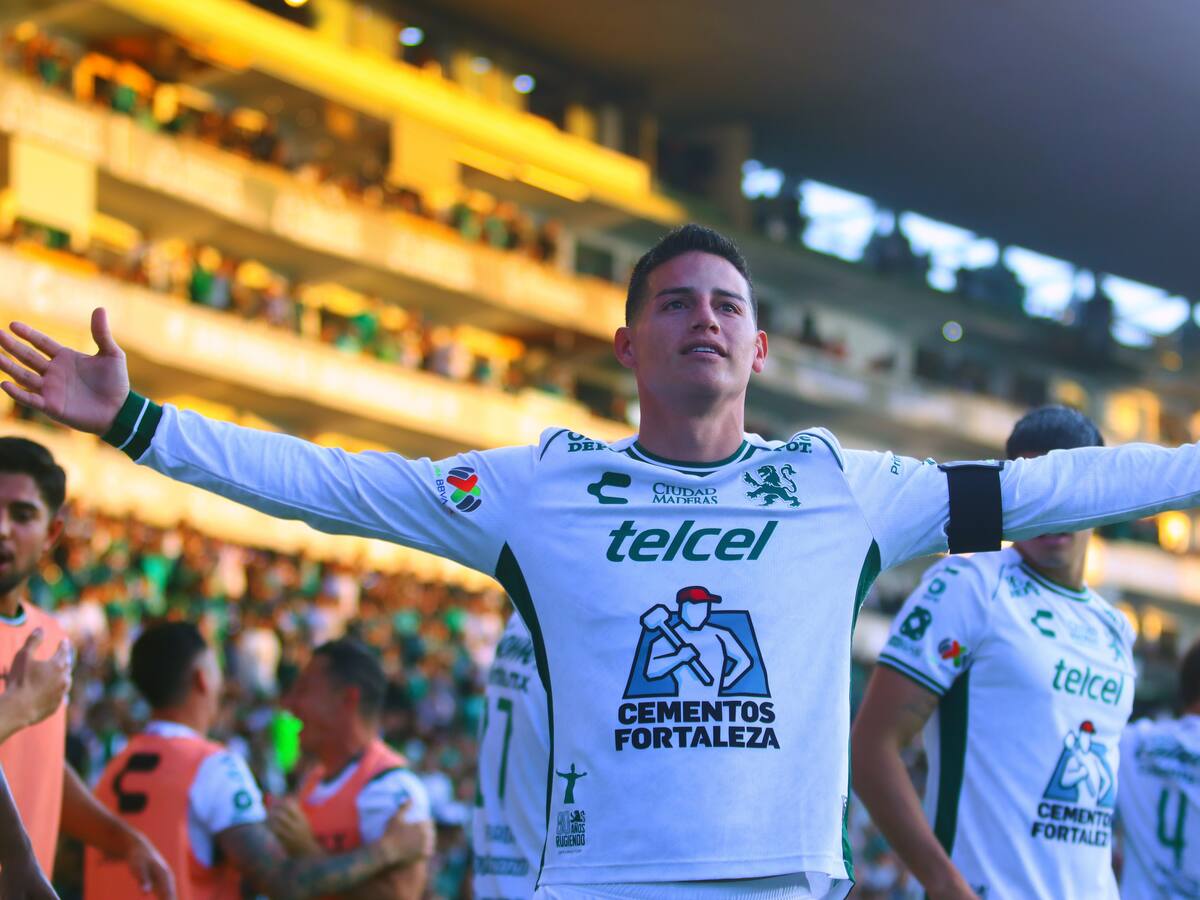 Con su primera anotación y como titular en el León, James aseguró la victoria ante Juárez 1-0