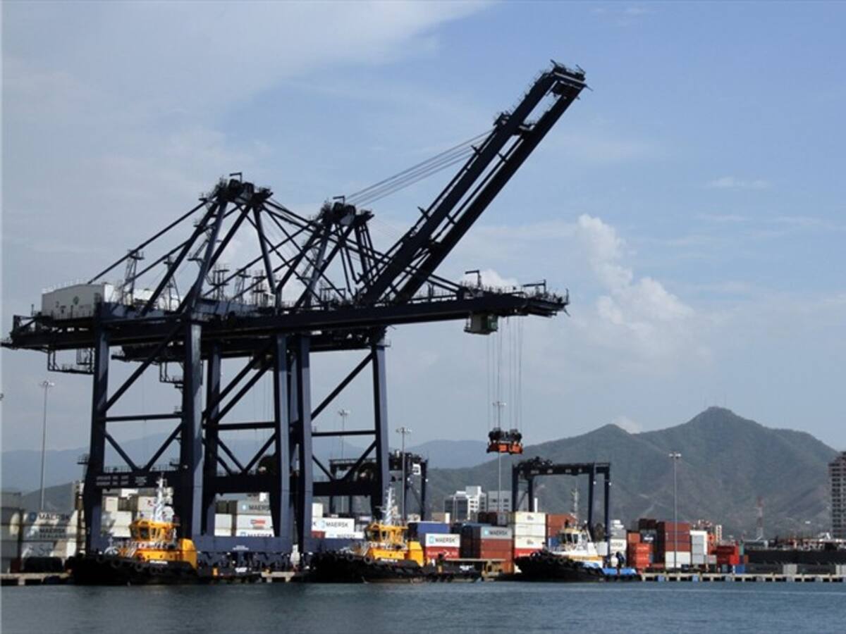 Puerto de Santa Marta, uno en los que más se ha incautado cocaína en 2019