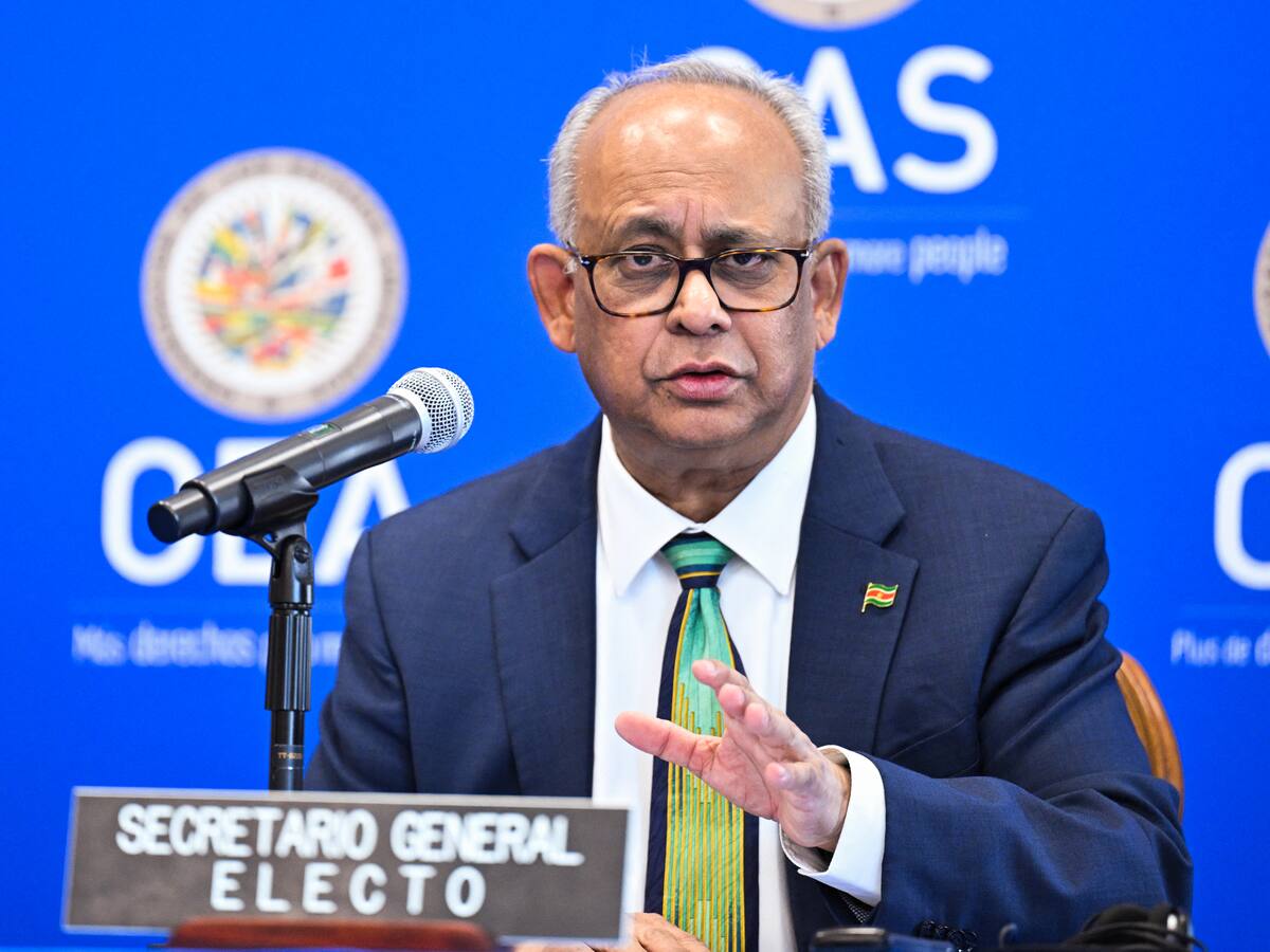 El surinamés Albert Ramdin asumió como secretario general de la Organización de Estados Américanos