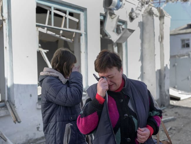 Ataque misil en Odesa. (Photo by BULENT KILIC / AFP) (Photo by BULENT KILIC/AFP via Getty Images)