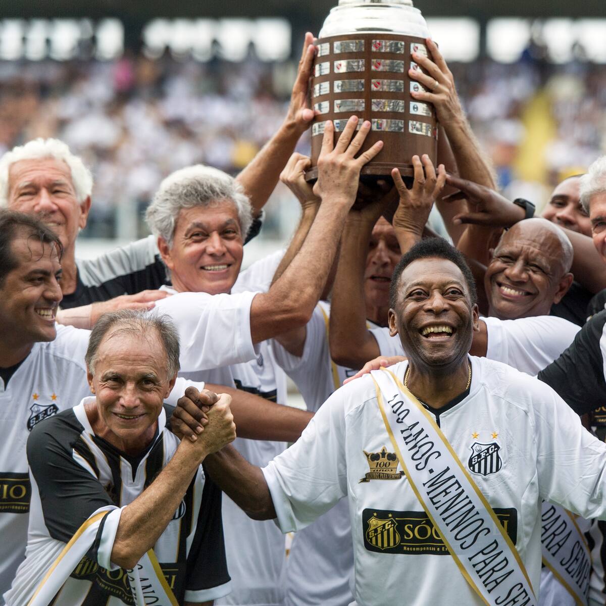 Santos homenajeará a Pelé cambiando su escudo