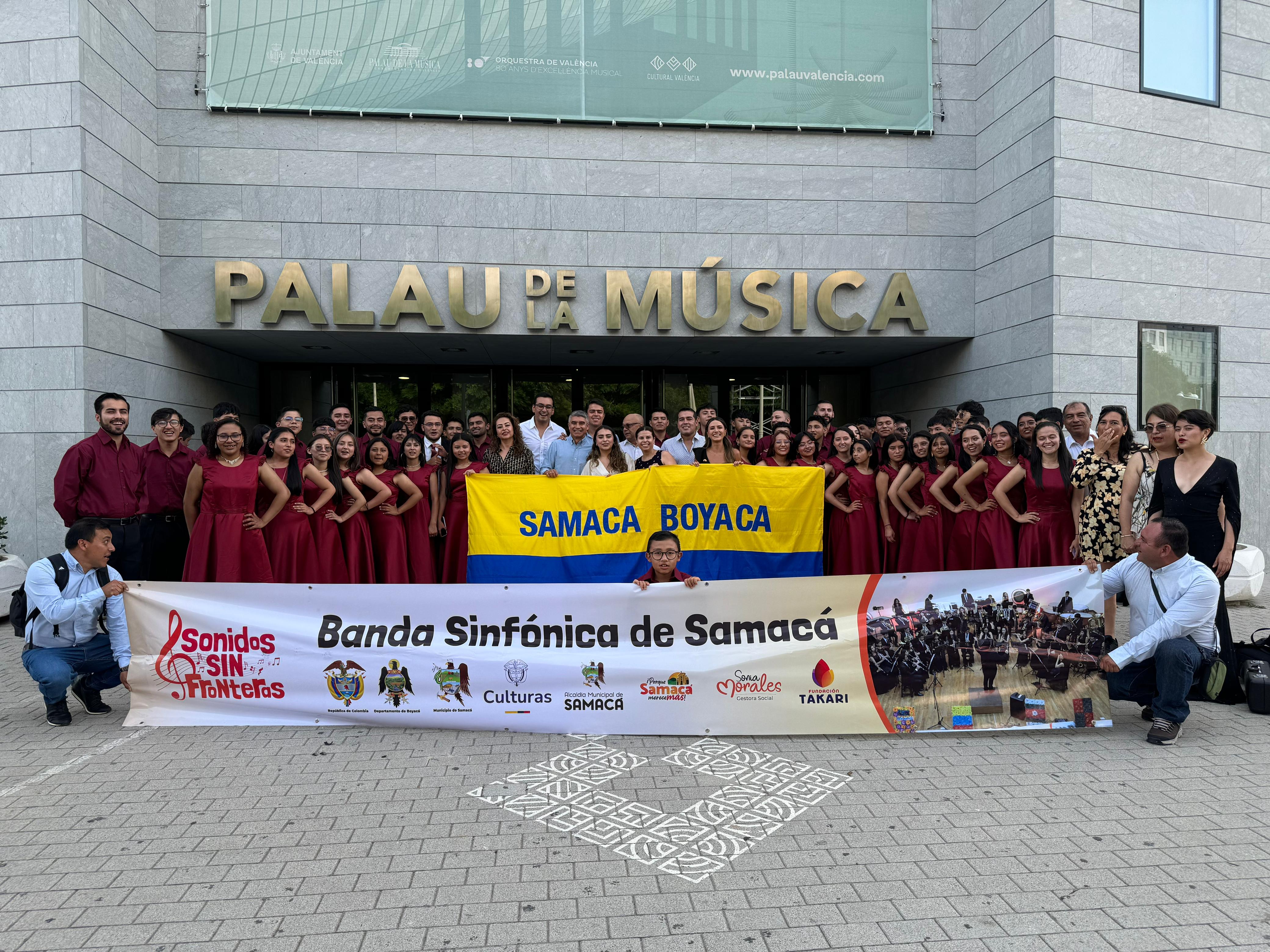 Banda Sinfónica de Samacá, Boyacá, gana Premio Internacional en Valencia, España