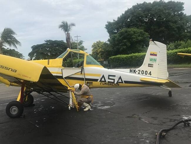 Se revisó que la documentación de las aeronaves en tierra se encontrara en orden. Foto: Fuerza Aérea