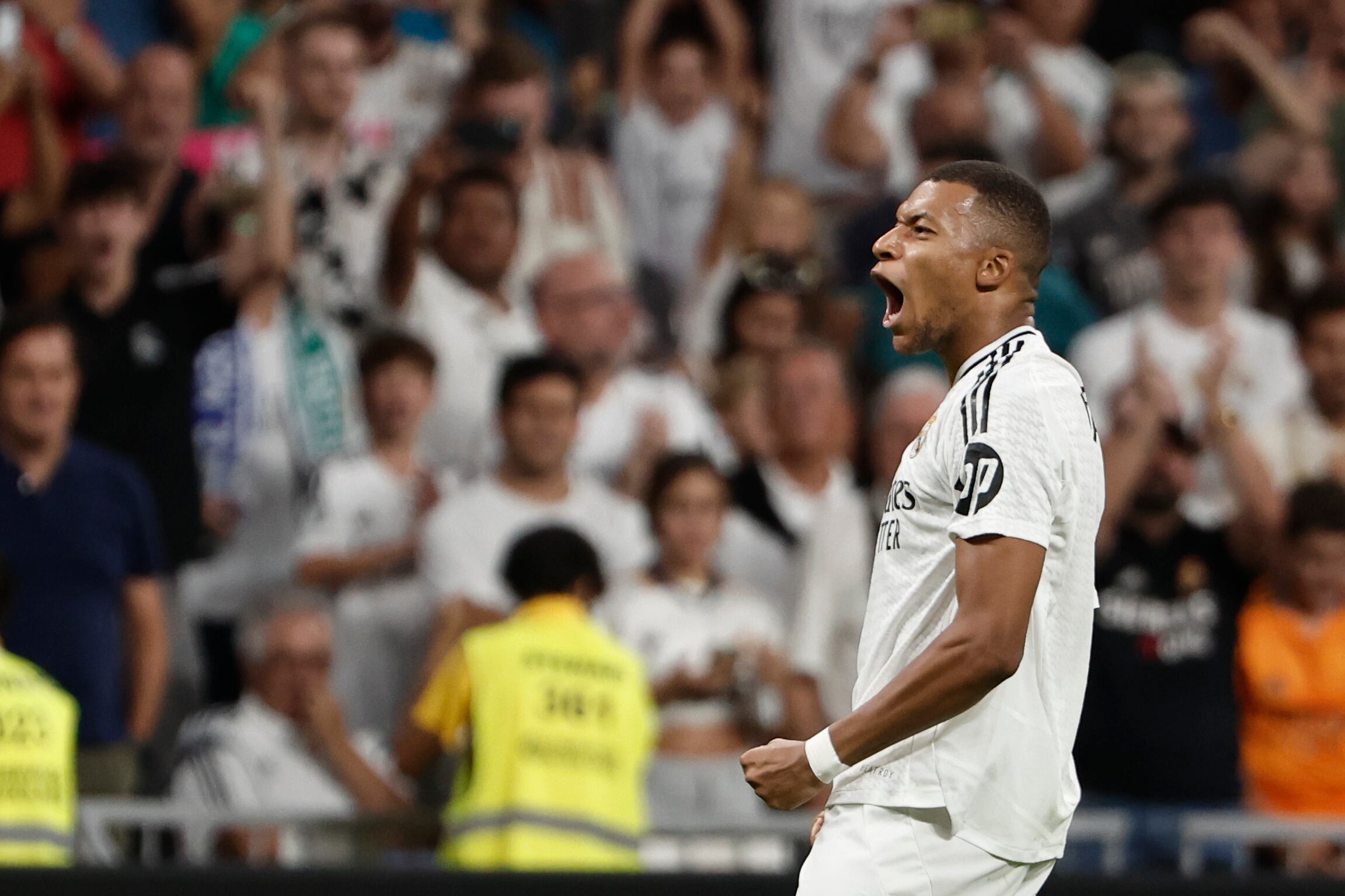 El delantero del Real Madrid Kylian Mbappé. Foto: EFE.