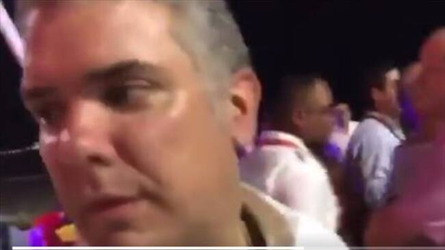 "¿De qué me hablas, viejo?": La respuesta del presidente Iván Duque a periodista. Foto: