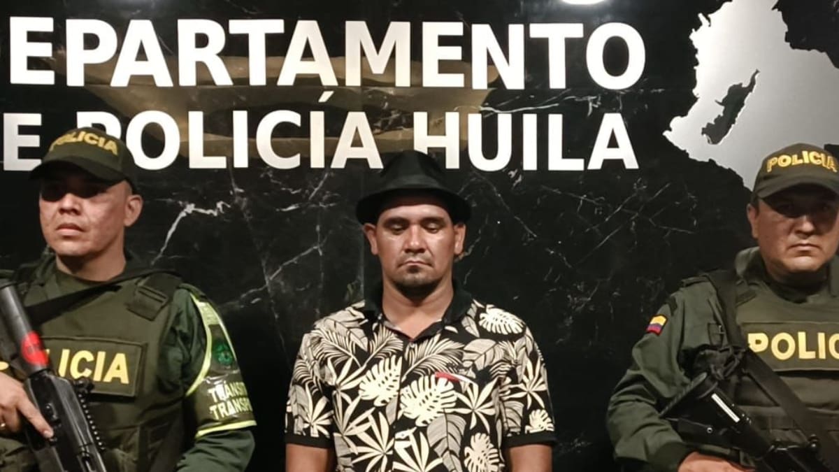 Capturan a segundo cabecilla de la columna Carlos Patiño de las FARC