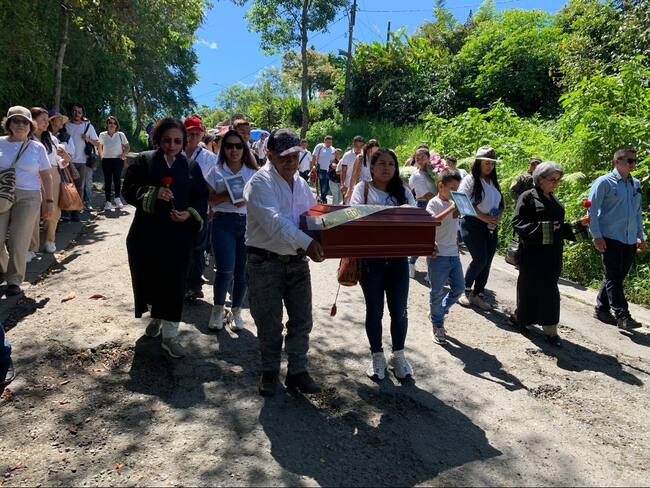 JEP entrega cuerpo de víctima de presunto asesinato a manos del Ejército. Foto: cortesía Unidad de Investigación de la JEP.