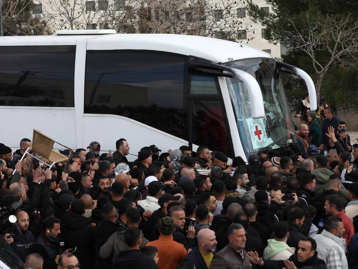 Llegaron a Ramala los presos palestinos liberados por Israel en el quinto canje de la tregua