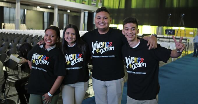 Jovenes en Acción. Foto archivo: Diego Pineda/Colprensa