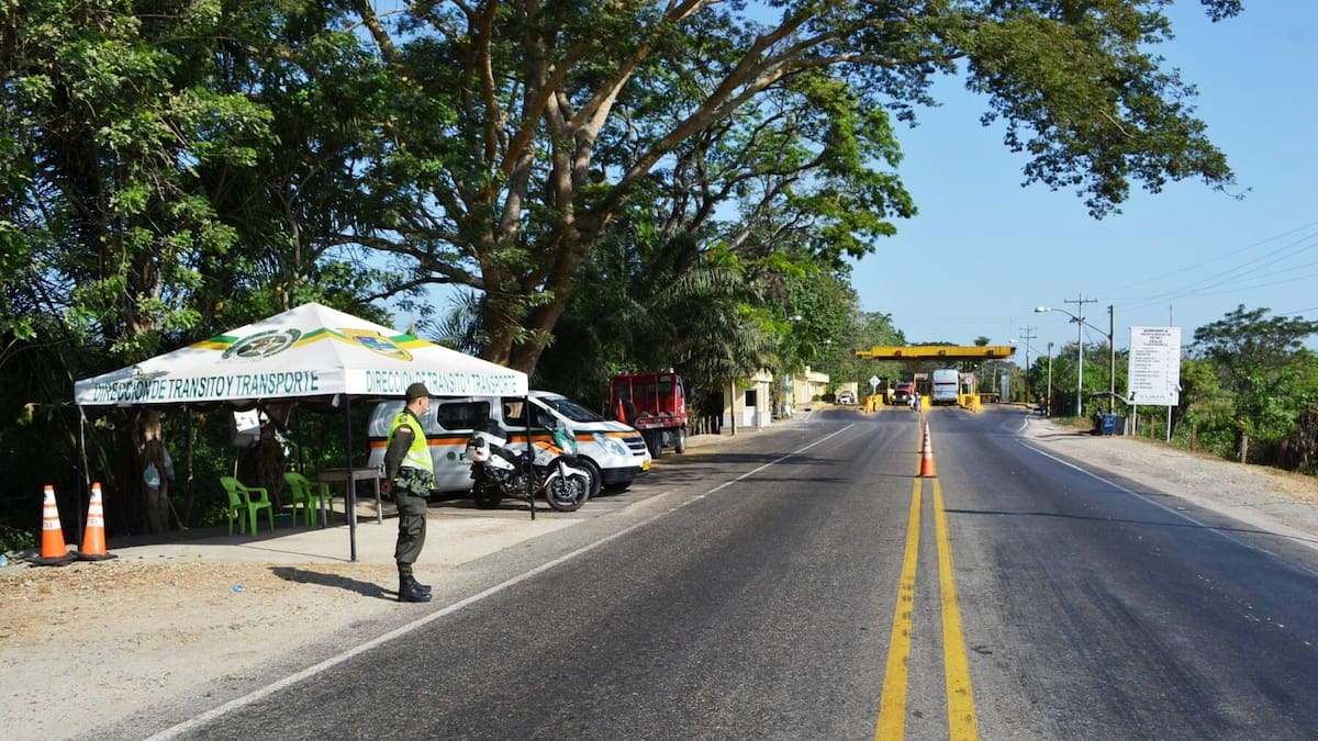 Autoridades instalan PMU por movilización en la Troncal del Caribe