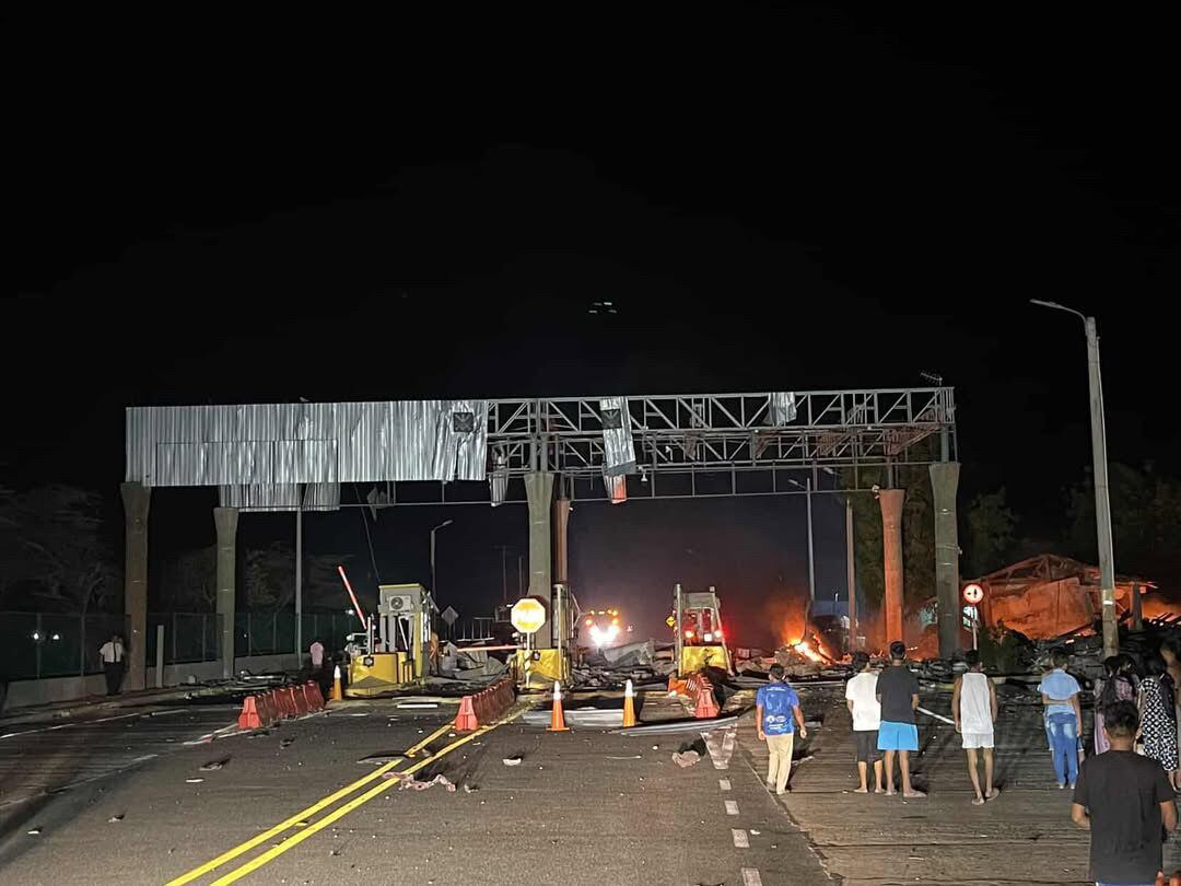 Atentado en el peaje Alto Pino en La Guajira habría sido ejecutado por el ELN