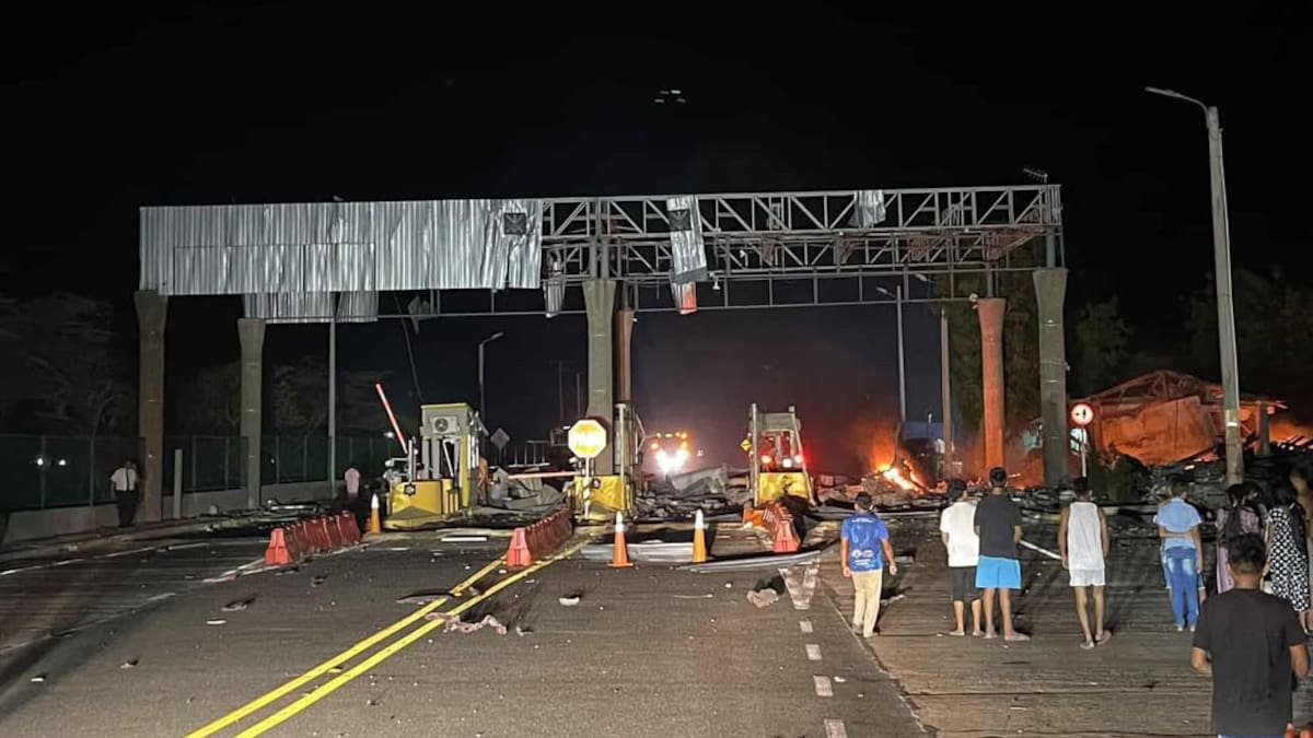 Atentado en el peaje AltoPino en La Guajira habría sido ejecutado por el ELN