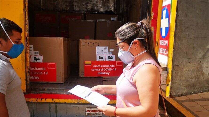 Los ventiladores serán instalados en el transcurso de esta semana. Foto: Gobernación del Cauca
