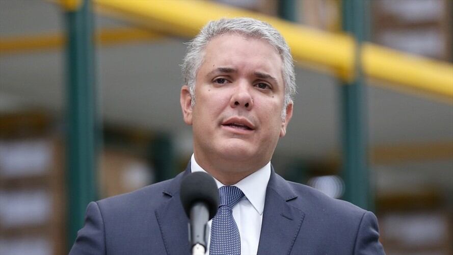 El presidente Iván Duque lamentó el fallecimiento del docente del derecho, Gregorio Rodríguez. Foto: Colprensa / CAMILA DÍAZ