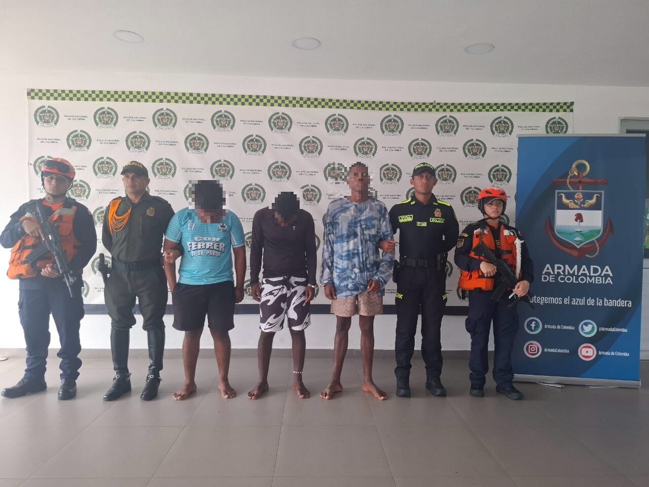 Capturados por afectación a la fauna marina en San Andrés