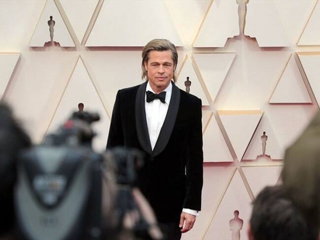 Brad Pitt ganó el premio Óscar a mejor actor de reparto por 'Once Upon a Time'. Foto: Getty Images.