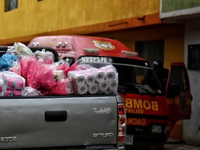 La alcaldesa aseguró que a partir de hoy se van a retomar las entregas de estos beneficios económicos para las familias más necesitadas. Foto: Colprensa