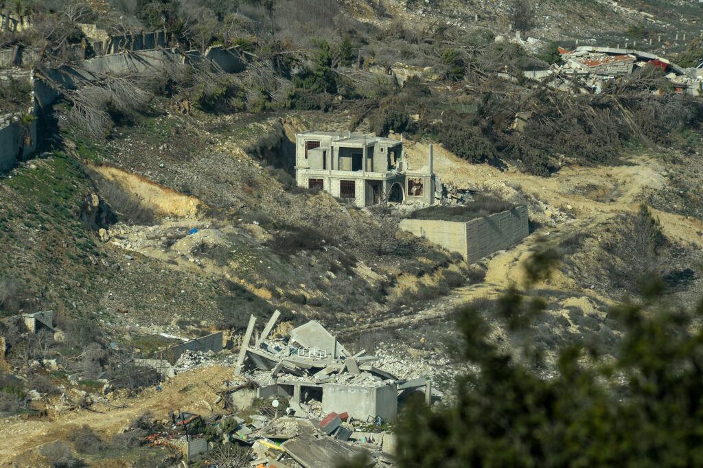 Ataques israelís en el sur del Líbano. I Foto: Martin Fraser/Getty Images.
