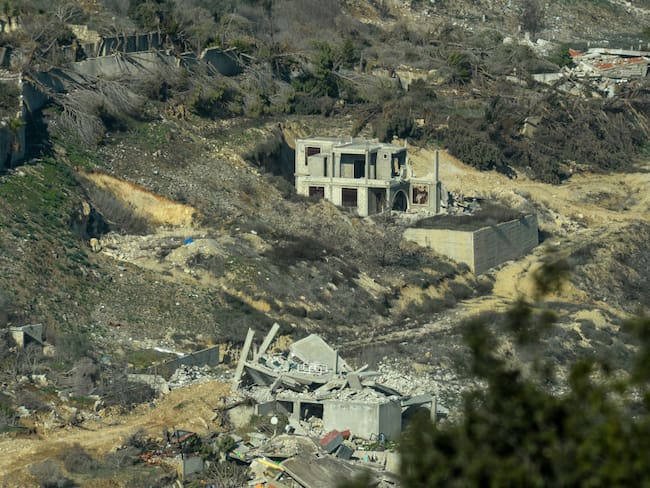 Ataques israelís en el sur del Líbano. I Foto: Martin Fraser/Getty Images.