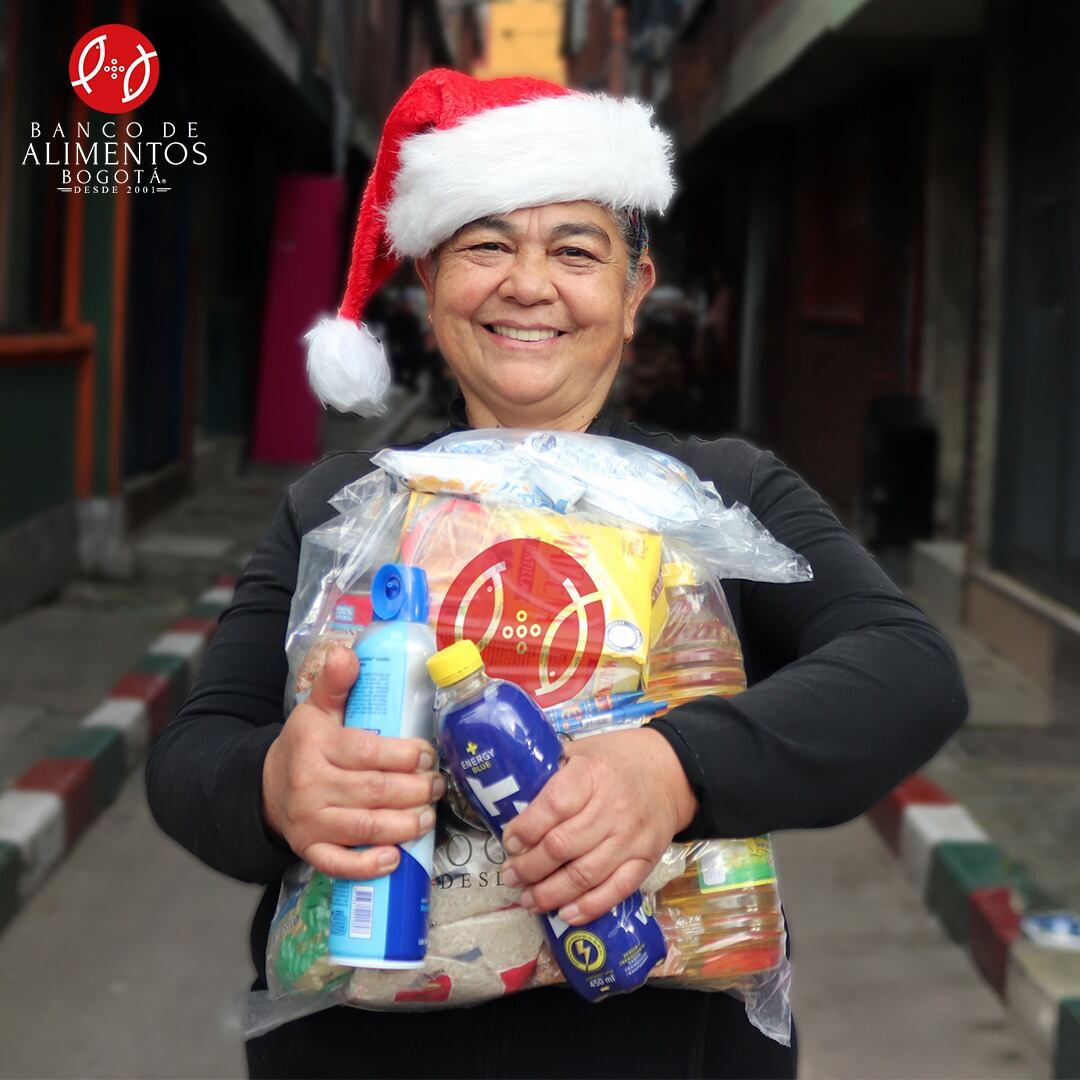 Beneficiaria. Foto: Banco de Alimentos