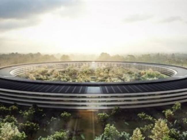 Dibujo de la futura sede de Apple. Foto: Apple.