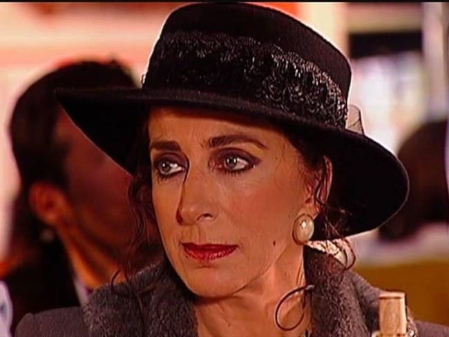 La actriz Talú Quintero fue quien le dio vida a la mujer que se casa con Franco Reyes en la novela.. Foto: Captura de Pantalla