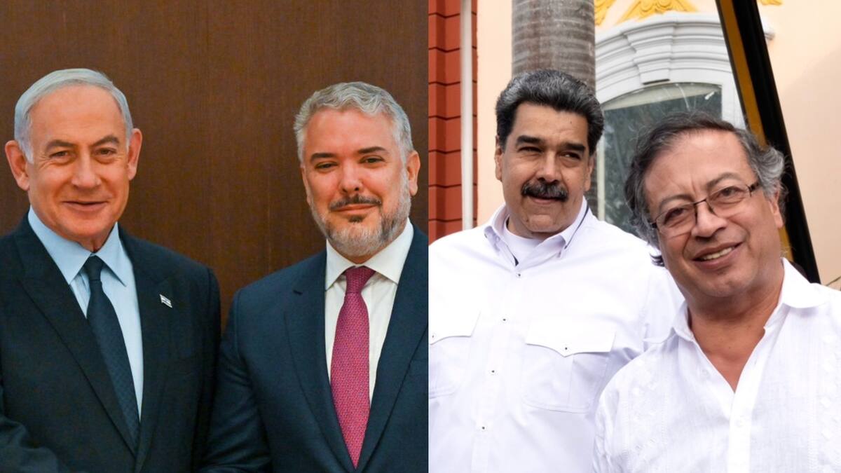 Duque con Netanyahu y Petro con Maduro: Política exterior genera choques en el Congreso