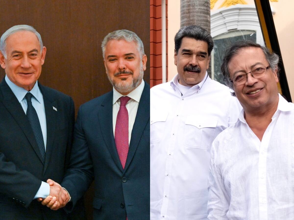 Duque con Netanyahu y Petro con Maduro: Política exterior genera choques en el Congreso