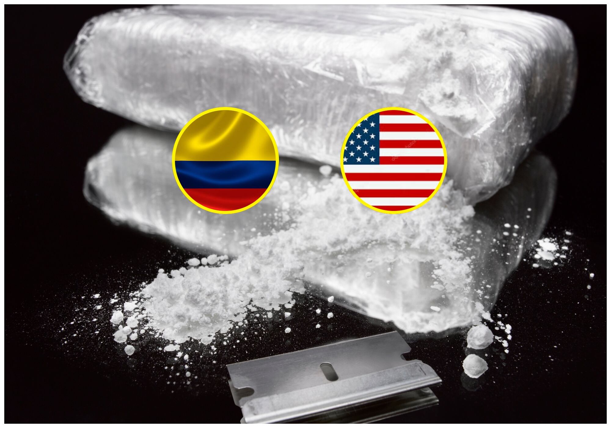 Colombia sigue siendo el mayor origen de cocaína en Estados Unidos. Foto: Getty Images.