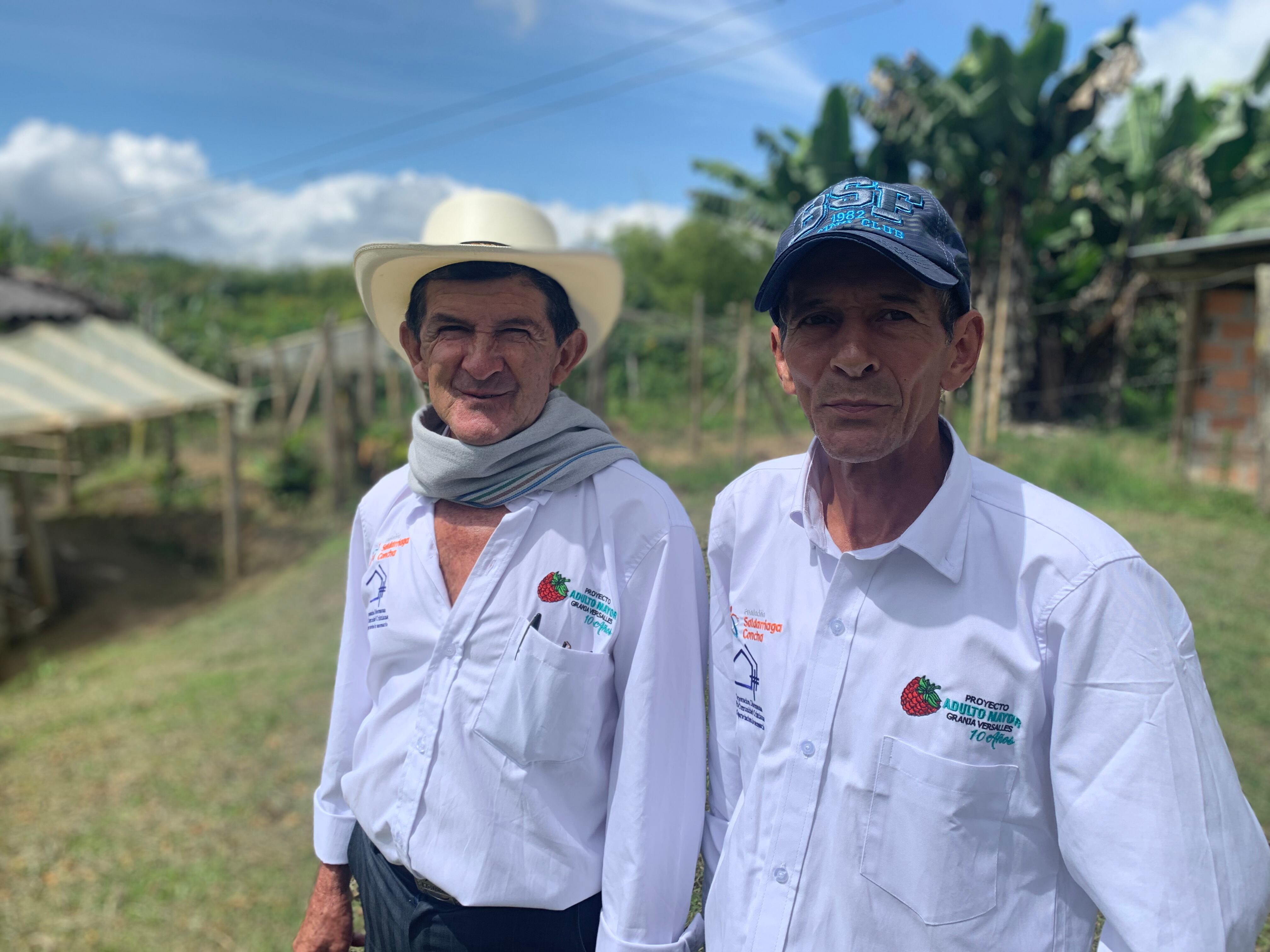 En la finca trabajan 45 personas mayores de 60 años que desde hace más de una década cosechan moras en Versalles, Valle del Cauca. | Foto: cortesía Fundación Saldarriaga Concha
