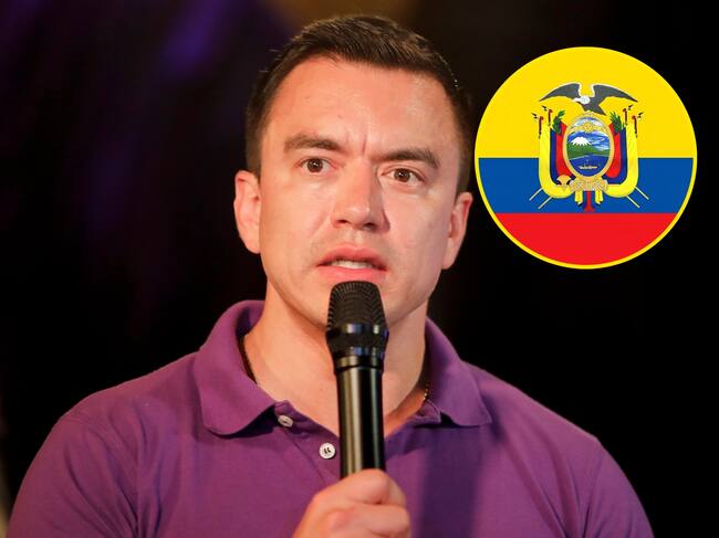 Presidente de Ecuador aseveró que no dialogará con quienes quieren destruir la democracia. Foto: EFE.