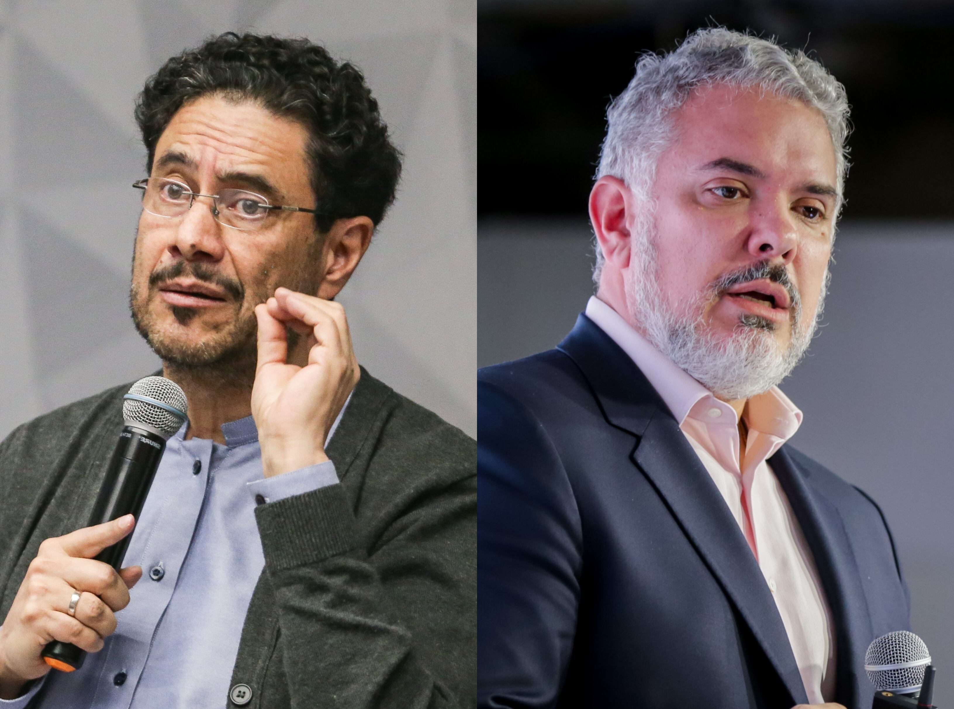 Iván Cepeda e Iván Duque | Fotos: GettyImages