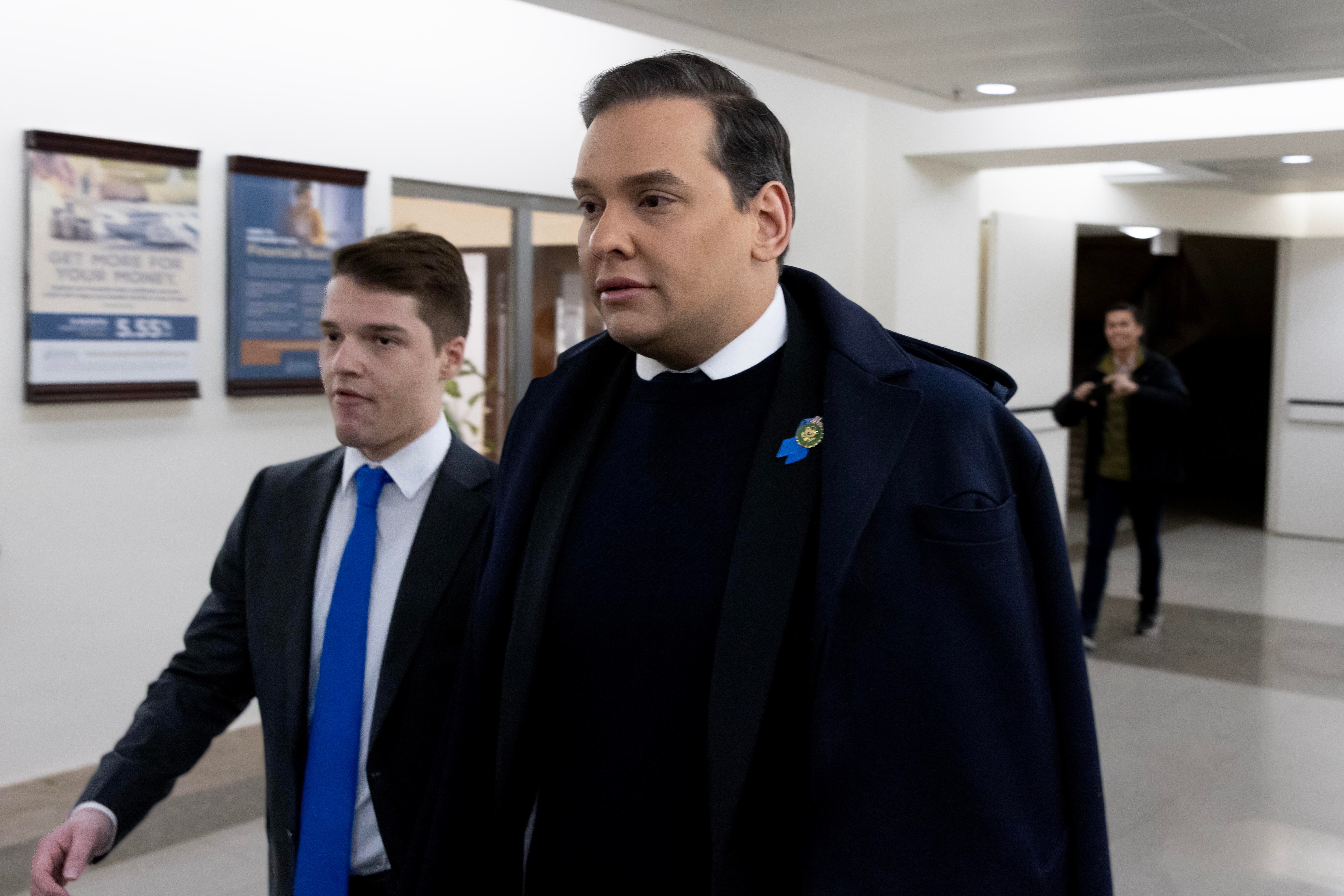 George Santos. Foto: EFE/EPA/MICHAEL REYNOLDS