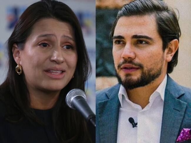 Paola Holguín y Santiago Osorio.