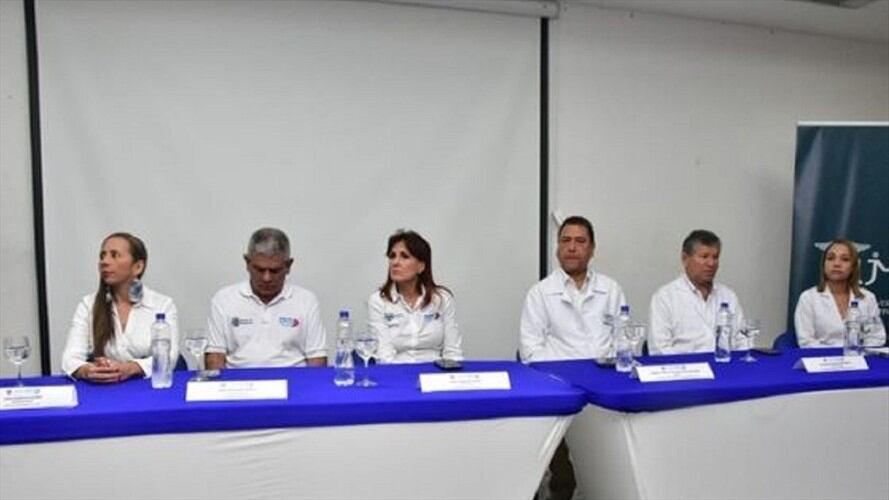 Aspecto del primer año de la inauguración del Hospital Julio Méndez Barreneche. Foto: Hospital Julio Méndez Barreneche