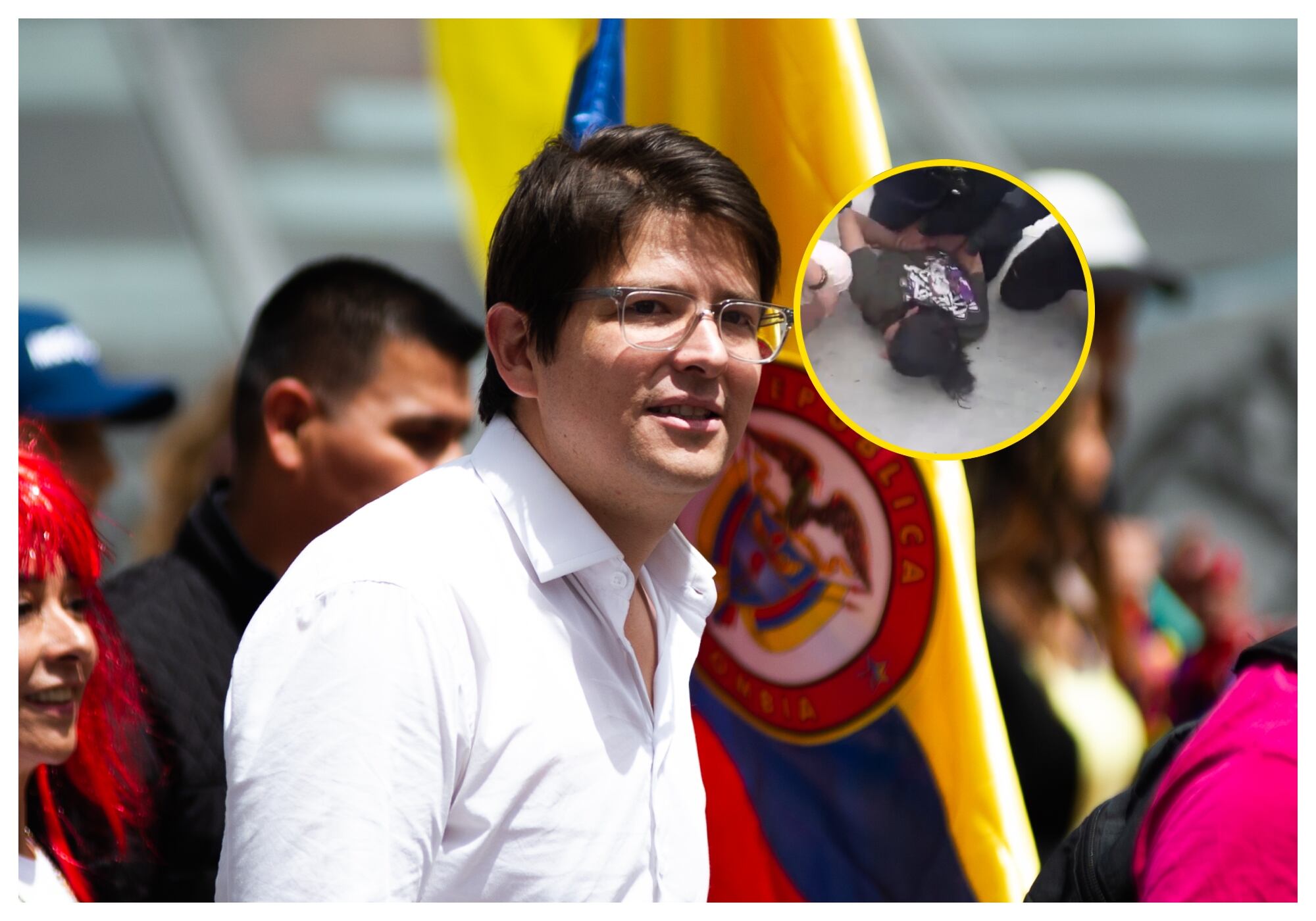 juez legalizó la aprehensión del menor implicado en el ataque Miguel Uribe. Foto: Colprensa.