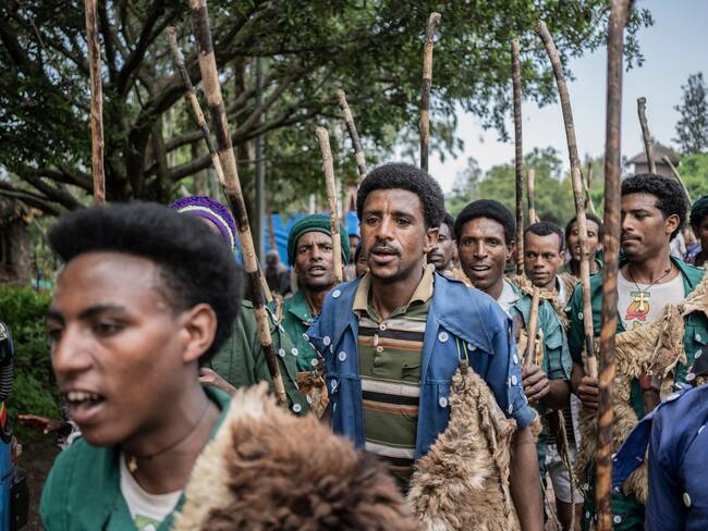 Frente de Liberación del Pueblo de Tigré. (Photo by Amanuel Sileshi / AFP) (Photo by AMANUEL SILESHI/AFP via Getty Images)