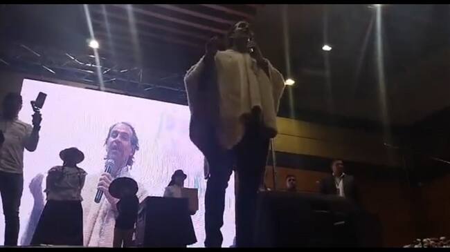 Sobre las encuestas Gutiérrez dijo que cree en las de la calle y espera ganar en primera vuelta. Foto: W.