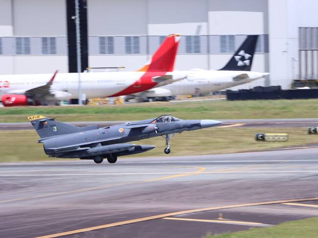 Avión Kfir. Foto: Suministrada.