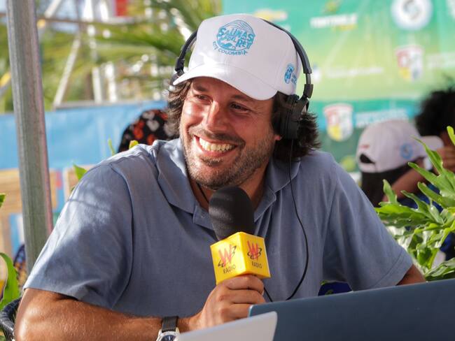 Alberto Masedo, habló para Contrarreloj acerca de la organización del Campeonato  Mundial del KateSurf. Foto: W Radio.