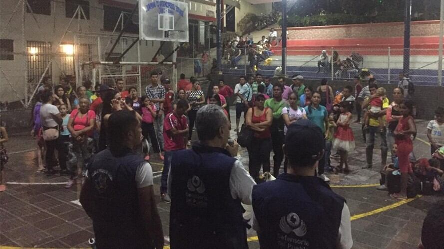 Un muerto, un herido y más de 400 desplazados en la zona del Catatumbo. Foto: Cortesía Defensoría del Pueblo