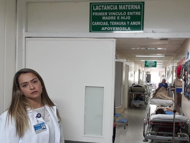 El gobernador de Boyacá, Carlos Amaya, insistió que el departamento tiene $25.000 millones para comprar la clínica Esimed para destinarla en el servicio materno infantil. Foto: La W.