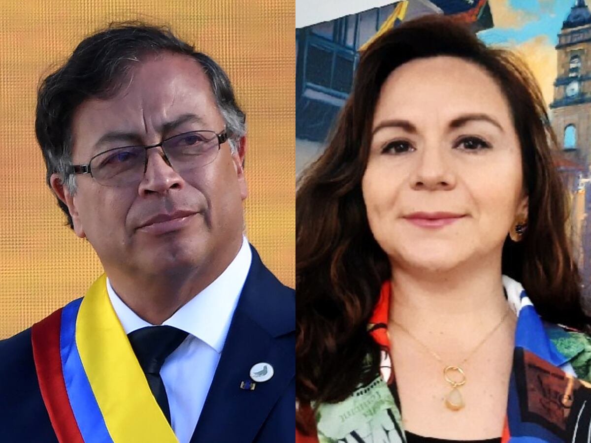 Gustavo Petro y Sandra Urrutia.