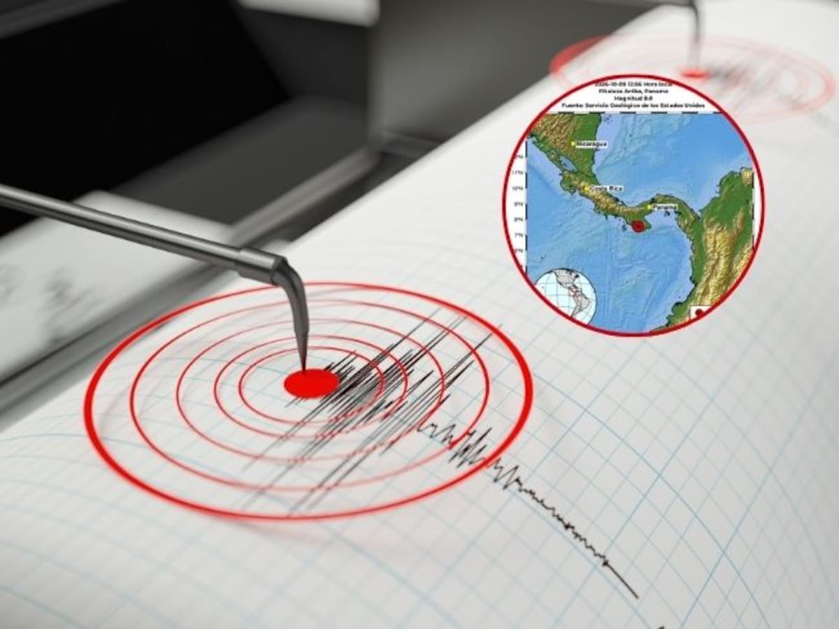 VIDEO: Así quedó registrado el fuerte terremoto que se presentó en Panamá