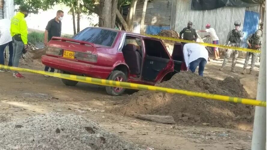 Secuestran a la madre y hermano del exalcalde de Arauca, Luis Emilio "Pato" Tovar Bello. Foto: Prensa Policía de Arauca