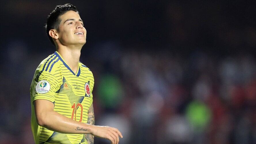James Rodríguez, futbolista colombiano. Foto: Getty Images / James Rodríguez está de regreso a la Selección Colombia